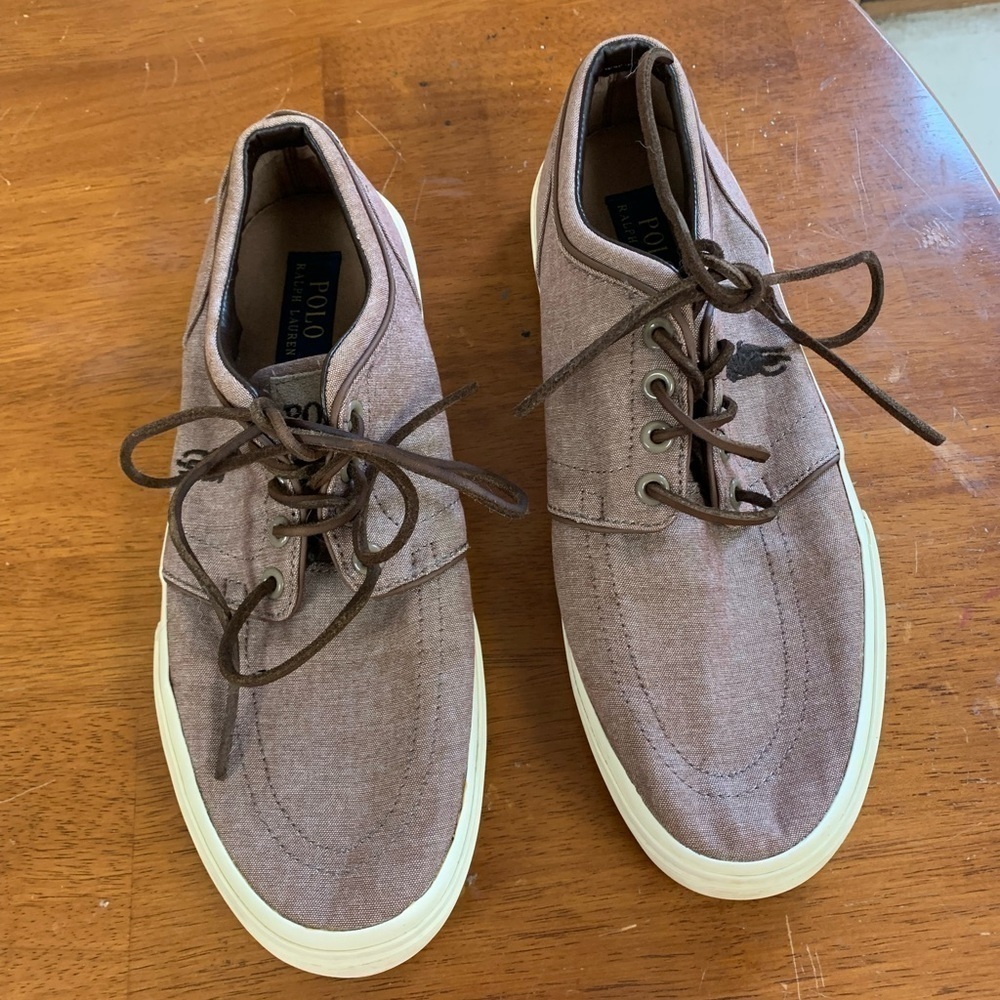 Polo Ralph Lauren Faxon low cut sneakers mens size 9.5